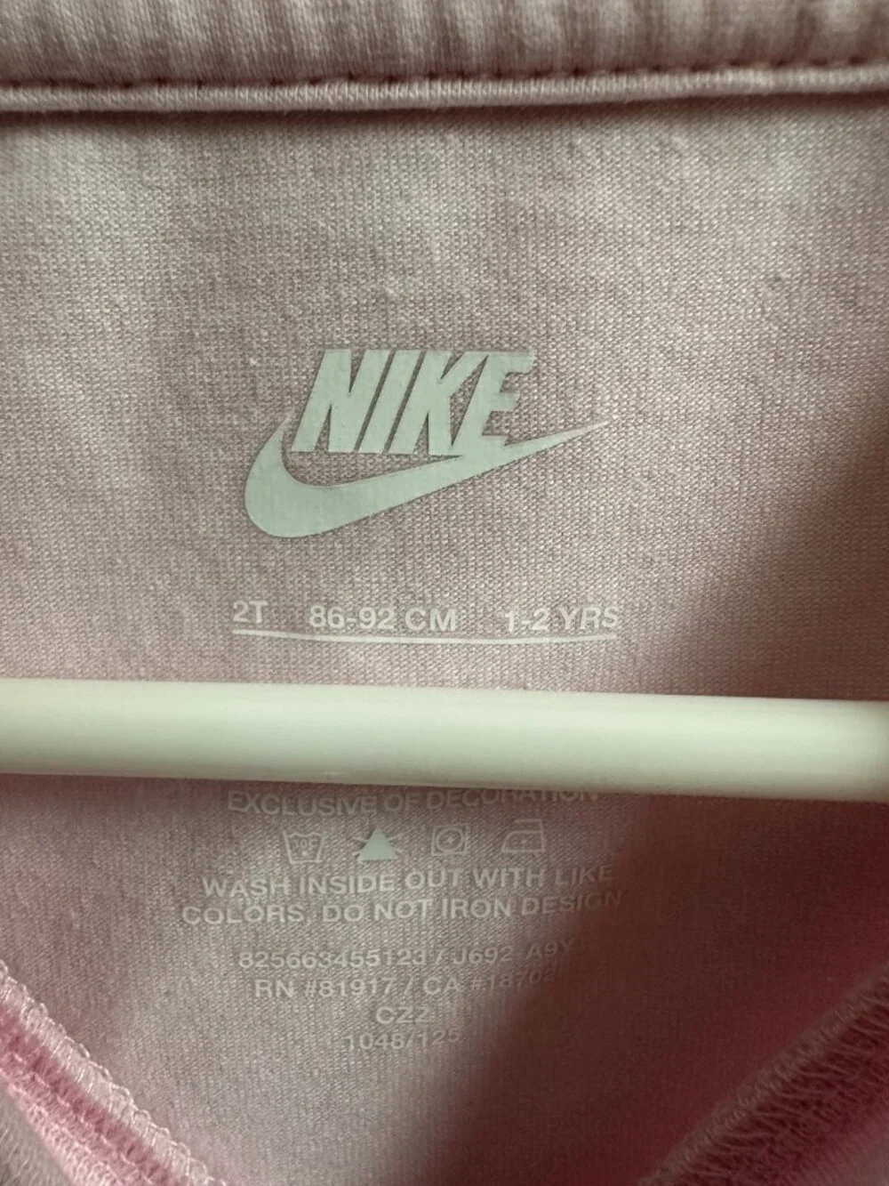 Nike - Girls Baby Pink T-Shirt Dress - Never Worn! Brand new.